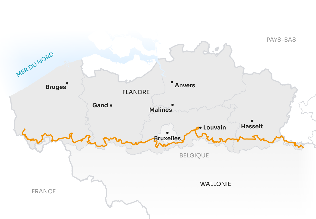 Map Flanders FR Hill Route