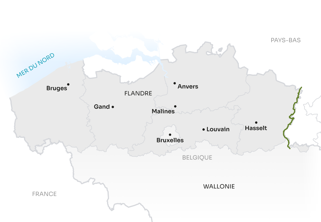 Map Flanders FR Meuse Route