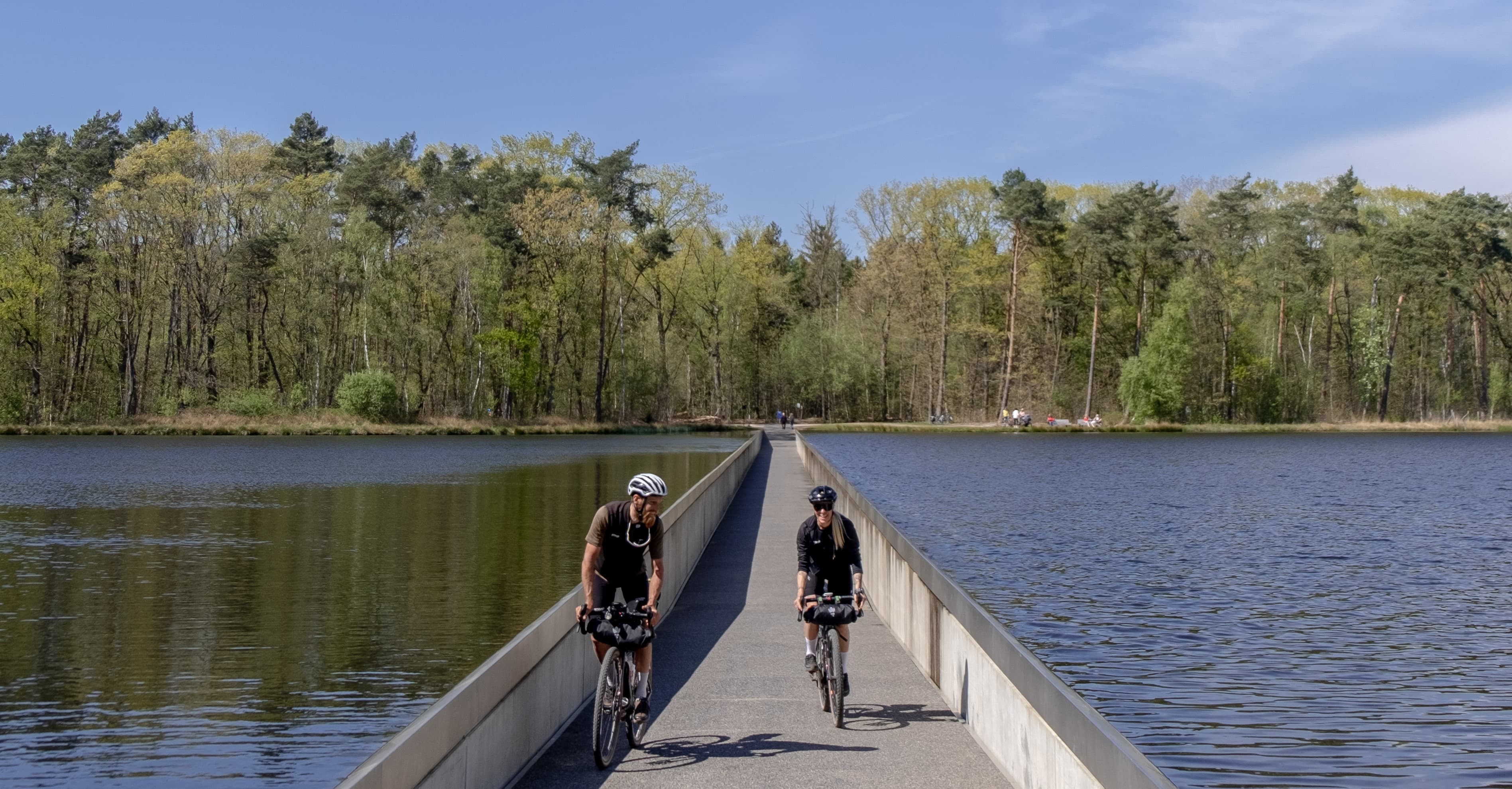 Fietsen door het Water